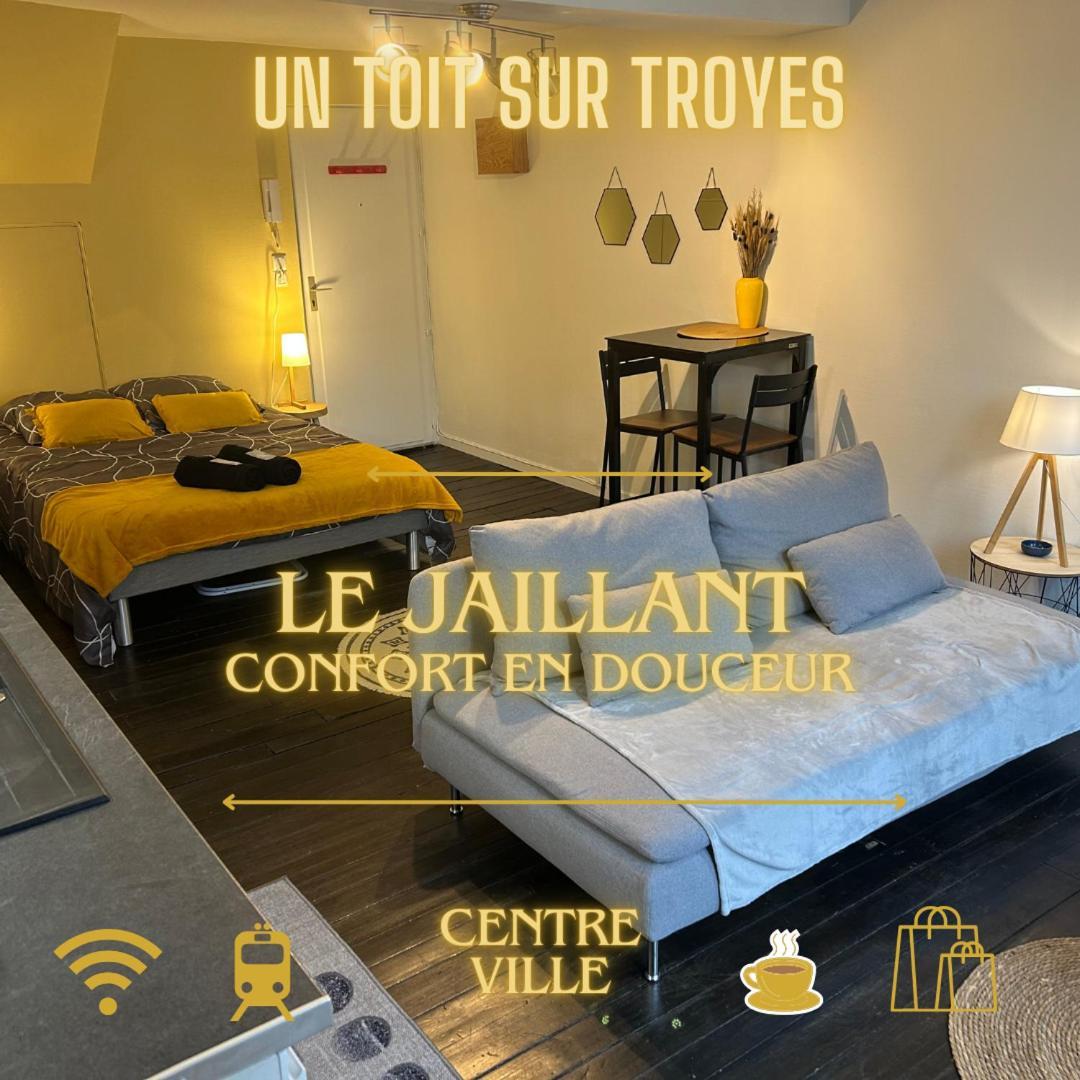 Le Jaillant - Wifi - Centre Ville Historique - Proche Gare Труа Экстерьер фото